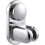 Adjustable Shower Head Holder with Strong Adhesive, NoDrill Wall Mount Bracket, Silver Finish 1