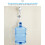 Adjustable Shower Head Holder with Strong Adhesive, NoDrill Wall Mount Bracket, Silver Finish 3