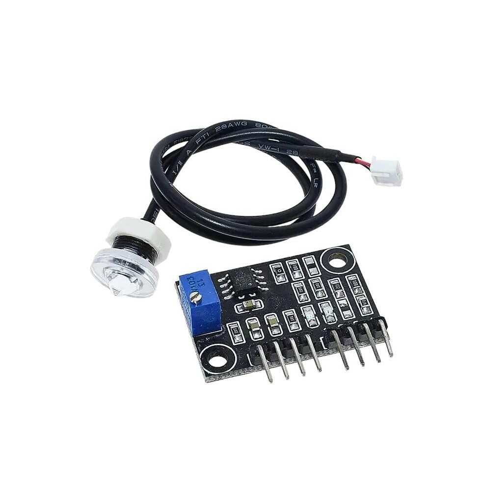 Water Level Sensor With Smart Detection And Alarm For Realtime Liquid Monitoring In Containers 9053599372943