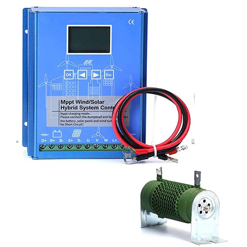 48V 10000W Hybrid Wind Solar Mppt Charge Controller With Dump Load For Off Grid Battery Systems 9164114604996