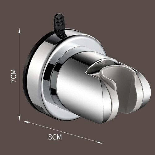 Adjustable Shower Head Holder Wall Mount with Removable Suction Cup for Handheld Shower 2