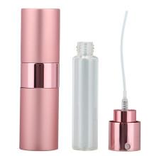 Mini atomizor de parfum portabil pentru ocazii de birou, mecanismul cu vârf răsucit asigură utilizarea ușoară a recipientului de sticlă