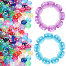 Eease 1000pcs Diy Acrylic Beads Colorful Bracelet Beads Necklace Beads Beads For Hair Braids Hair Beads