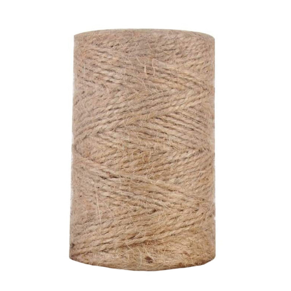 1 Roll Jute Twines Hemp Ropes Twine Ropes For Gift Wrapping Burlap Strings 9395123839332