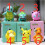 Statuetta originale di Pikachu Pokemon 8CM Nuovo modello Modello2 6