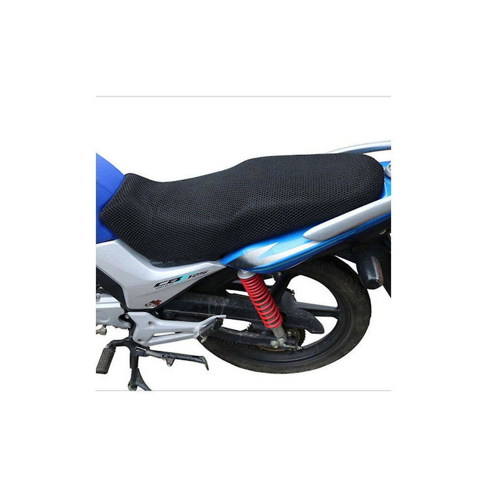 Universal Protective Seat Cover For Motorcycle, 3D Mesh Saddle Cover, Insulating Seat Cover For Electric Bike And Scooter - Motorcycle Seat M 9395123840284