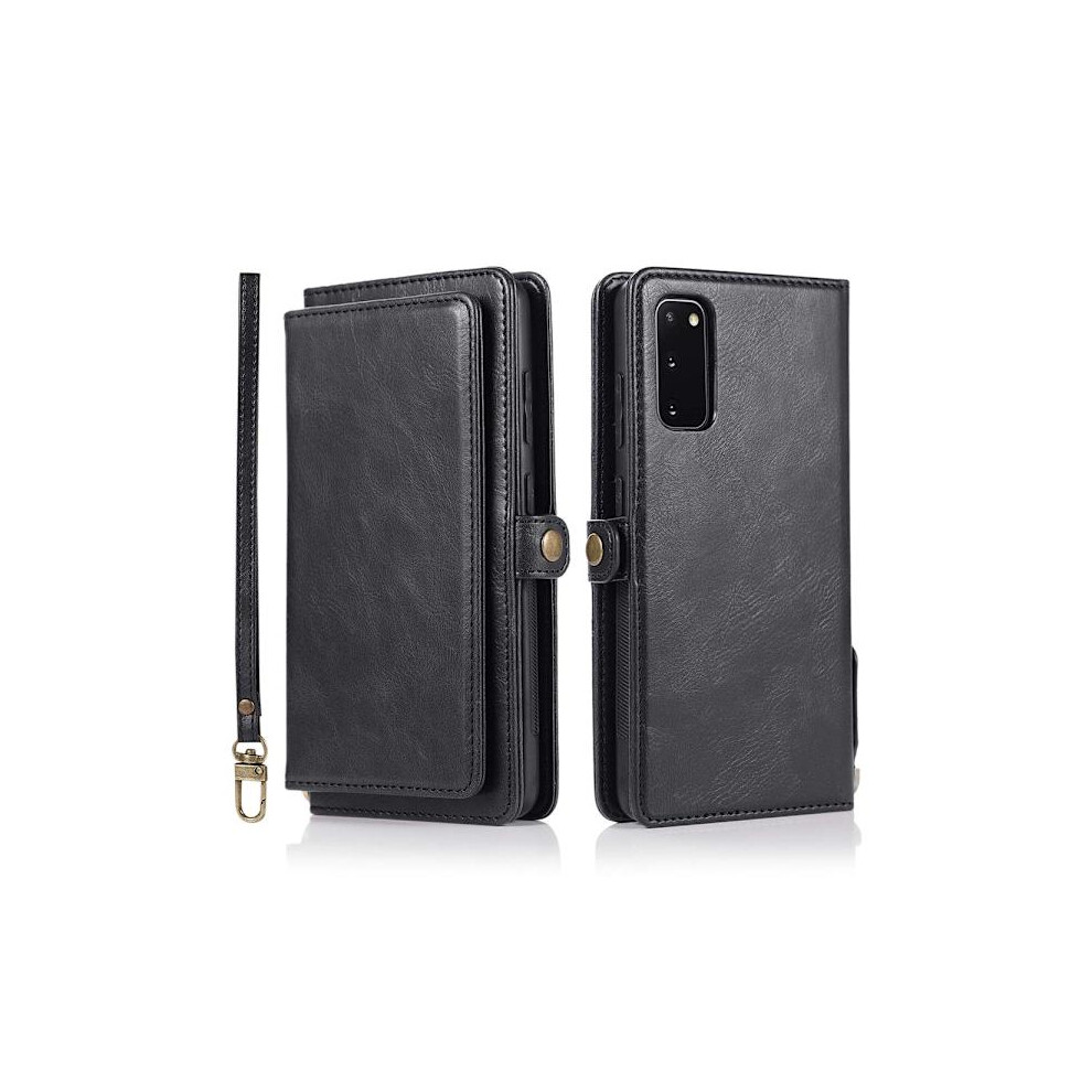 Practical Wallet Case - Compatible With Samsung Galaxy S20 Plus Black 9395123842387