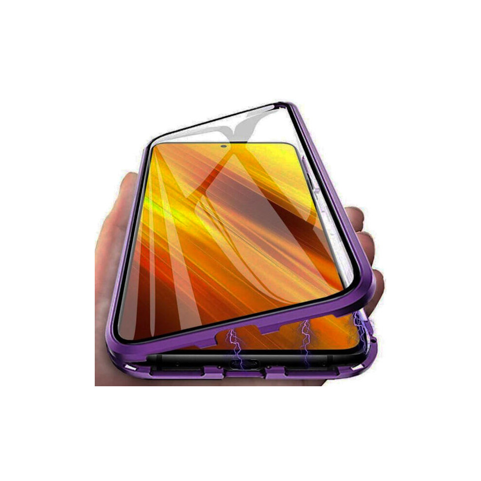 Magnetic Double Case - Compatible With Samsung Galaxy S23 Plus Purple 9395123842011