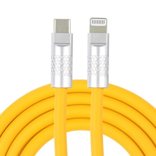 2m 120W fast compatible with iphone usb charger yellow yellow