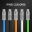 2m 120W fast compatible with iphone usb charger yellow yellow 6