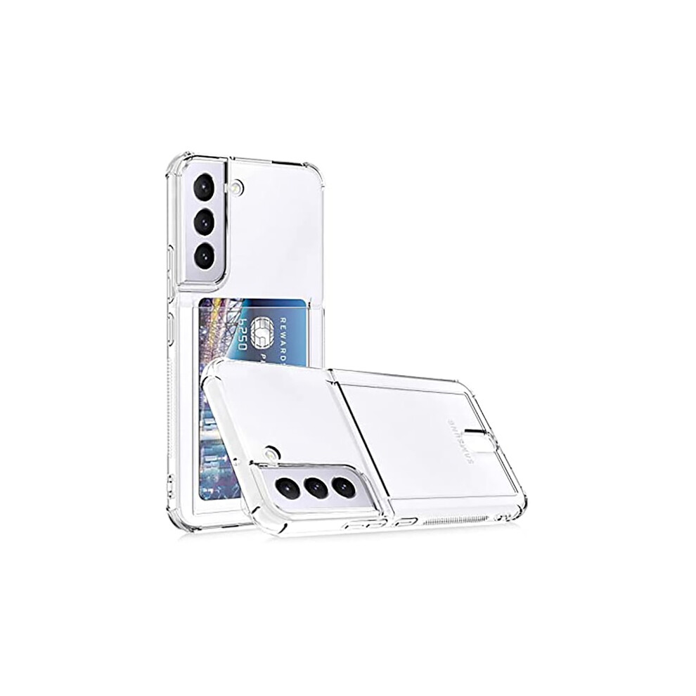 Compatible With Samsung Galaxy S23 - Case With Card Holder Transparent 9395123841984