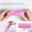 10 pcs Buffer file / nail file for polishing and filing White 5