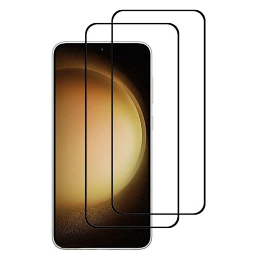 Συσκευασία 2 τεμαχίων συμβατή με το Samsung S24Screen Protector Full Cover από σκληρυμένο γυαλί