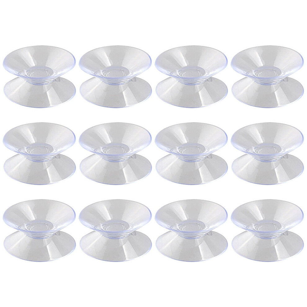 12Pcs Clear Suction Cup Clips Multipurpose Silicone Suckers For Cables Suction Cup Cable Holders 9395123842899