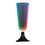 Mini LED Champagne Glass with Black Base 1