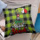 Μαξιλαροθήκη Grinch Throw 12*12IN Εξωτερικές διακοσμήσεις Διακοσμητική μαξιλαροθήκη 4