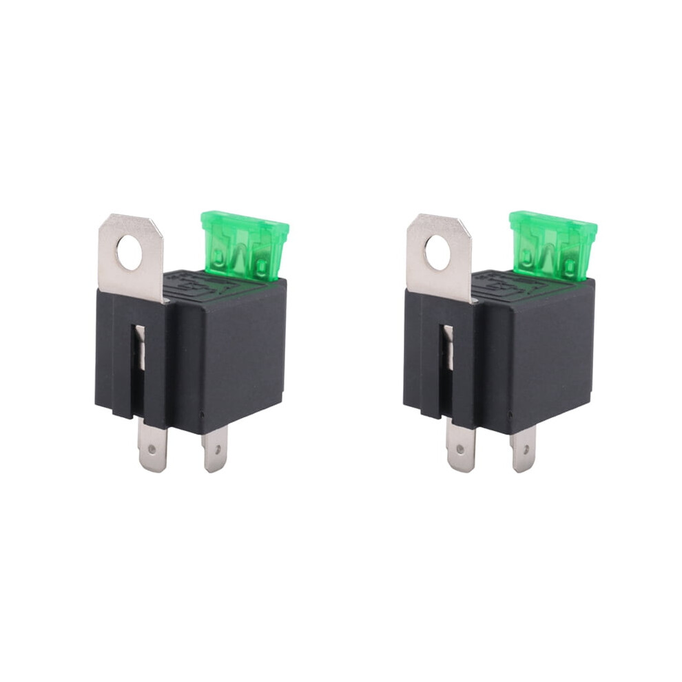 2X 12V 30A 4 Pin Spst Auto Vehicle Relay Normally Opener Changeover Switch Switch 9395123842509