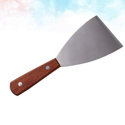 2 phíosa Scraper Grill Cruach Dhosmálta le haghaidh Cócaireacht Barbecue 1