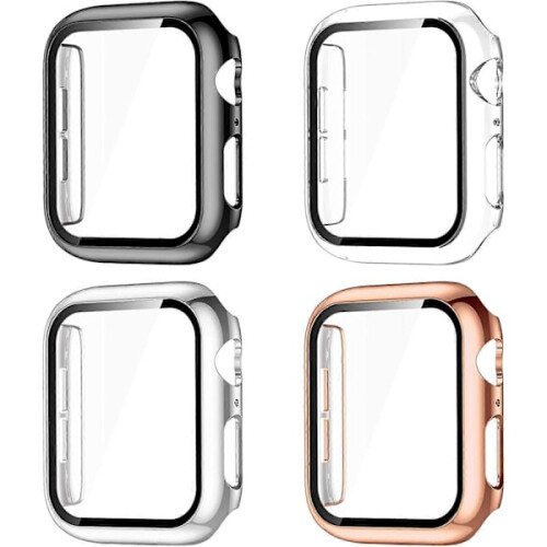 Συμβατό με θήκη Apple Watch 40mm, συμβατό με προστατευτικό οθόνης Apple Watch 40mm, σκληρό