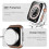 Συμβατό με θήκη Apple Watch 40mm, συμβατό με προστατευτικό οθόνης Apple Watch 40mm, σκληρό 4