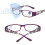 Lesebrille Lila Stärke 200 6