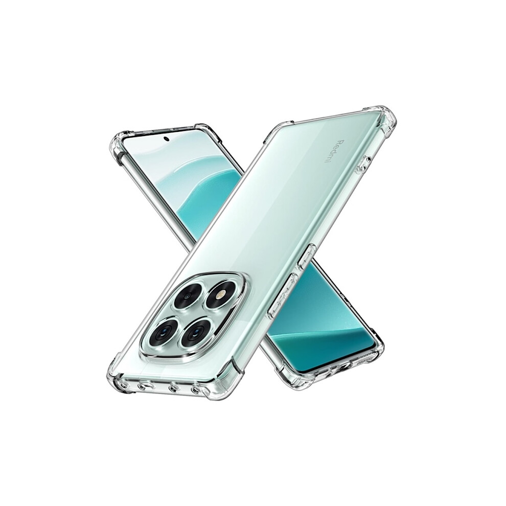 Compatible With Xiaomi Redmi Note 14 4G - Bumper Shockproof Slim Shell Transparent 9395123935454