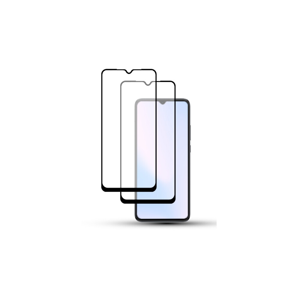 2-Pack Compatible With Xiaomi Redmi 12C Screen Protector - Tempered Glass 9H - Super Quality 3D 9395123935461