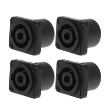 Connecteurs Shinycome à base ronde de 5,1 cm (2,01 po) de diamètre inférieur, accessoires pour haut-parleurs