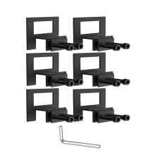 Aceovo 6pcs Bed Frame Mattress Stop Asjustables Bed Non-Slip Brackets Prevent Sliding Holder Retainers Bar Sliding Stopper Tool