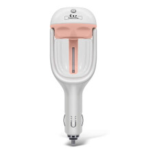Pink Car Air Purifier and Mini Humidifier with 180 Swivel Design and Touch Control Ref: 7867