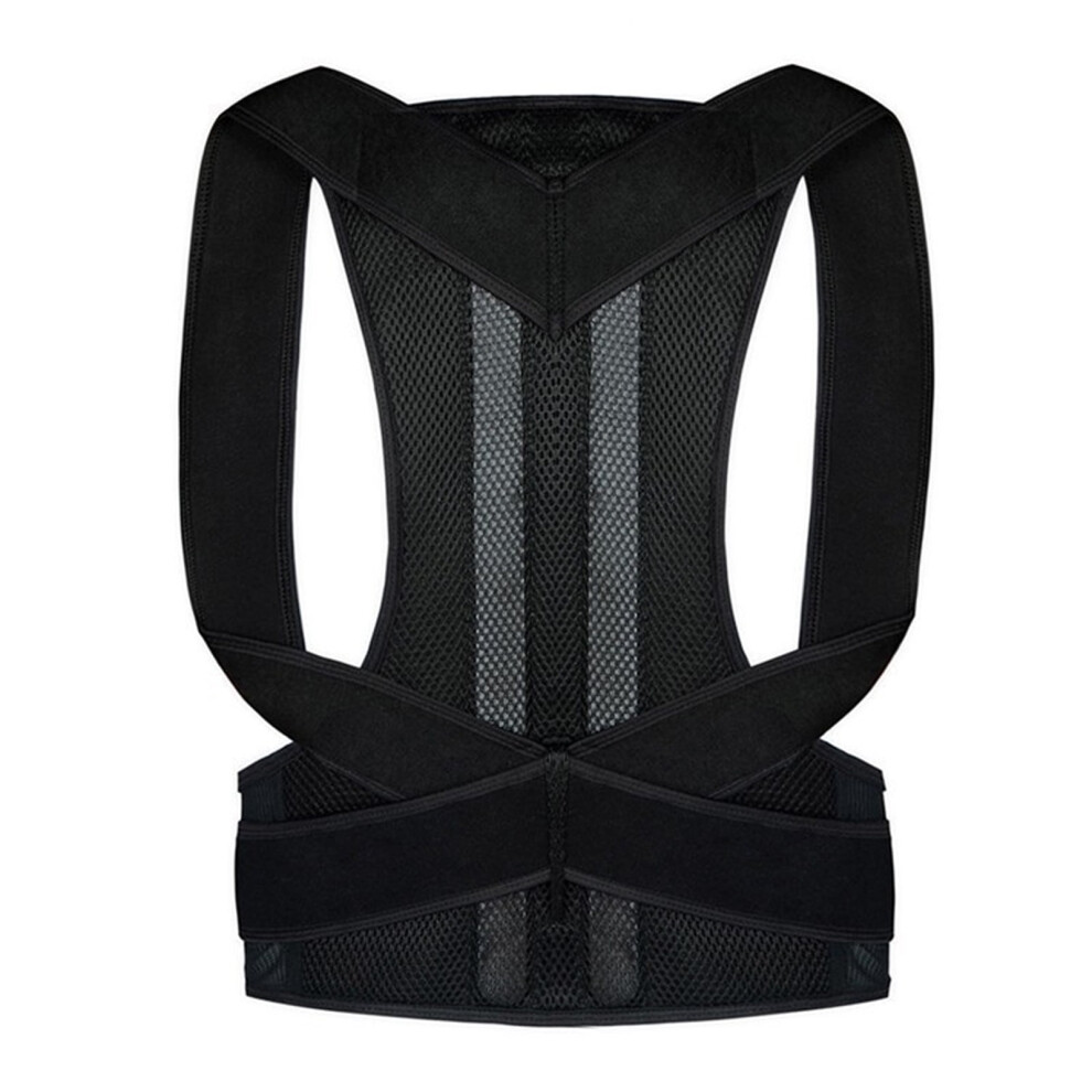 Tomfoto Posture Corrector Scoliosis Back Brace Spine Corset Shoulder Therapy Support Posture Correction Belt Orthopedic Back