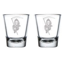 Σετ 2 Σφηνοπότηρων 1,75oz Grim Reaper