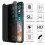 Προστατευτικό οθόνης Anti-Spy 0,3 mm συμβατό με iPhone12Black 2