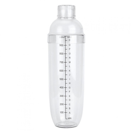 Σέικερ κοκτέιλ 350ML/530ML/700ML/1000ML Εργαλείο παρασκευής κοκτέιλ με ζυγαριά Τσαγιέρα