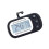 Refrigerator Fridge Thermometer Digital Freezer Room Thermometer Waterproof, Max/Min Record Function with Large LCD Display ( Black, 1) 1