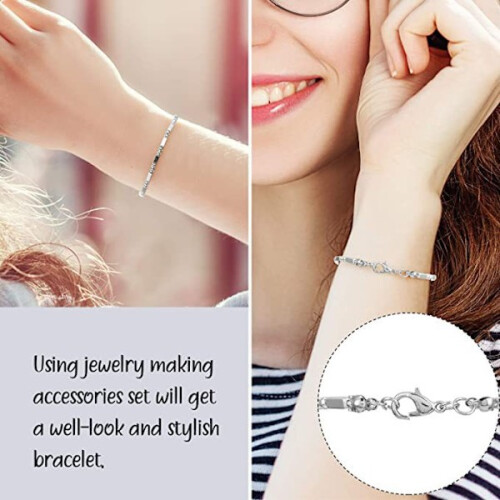 Chiusure a moschettone - 20 pezzi in argento 2