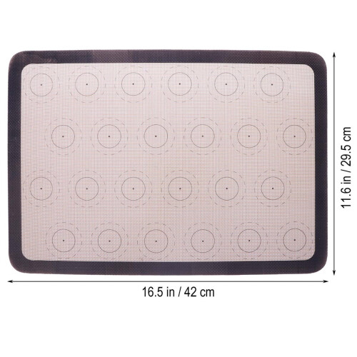 Doppelseitige Backmatte, Silikon-Backform, Macaron-Matten 1