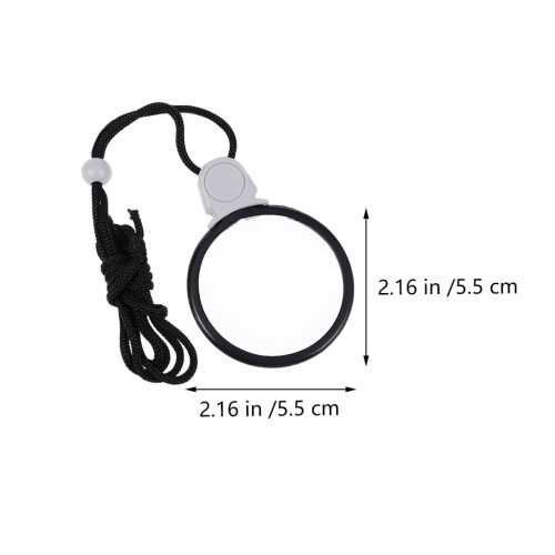 Conjunto de 2 Lupas de Colar Práticas com Lentes Monocle (Conforme a Imagem) 1