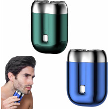 Peonly Electric Razor, Waterproof Rechargeable Mini Dual-Head Shaver, New Model, Compatible with Peony Shaver Accessories