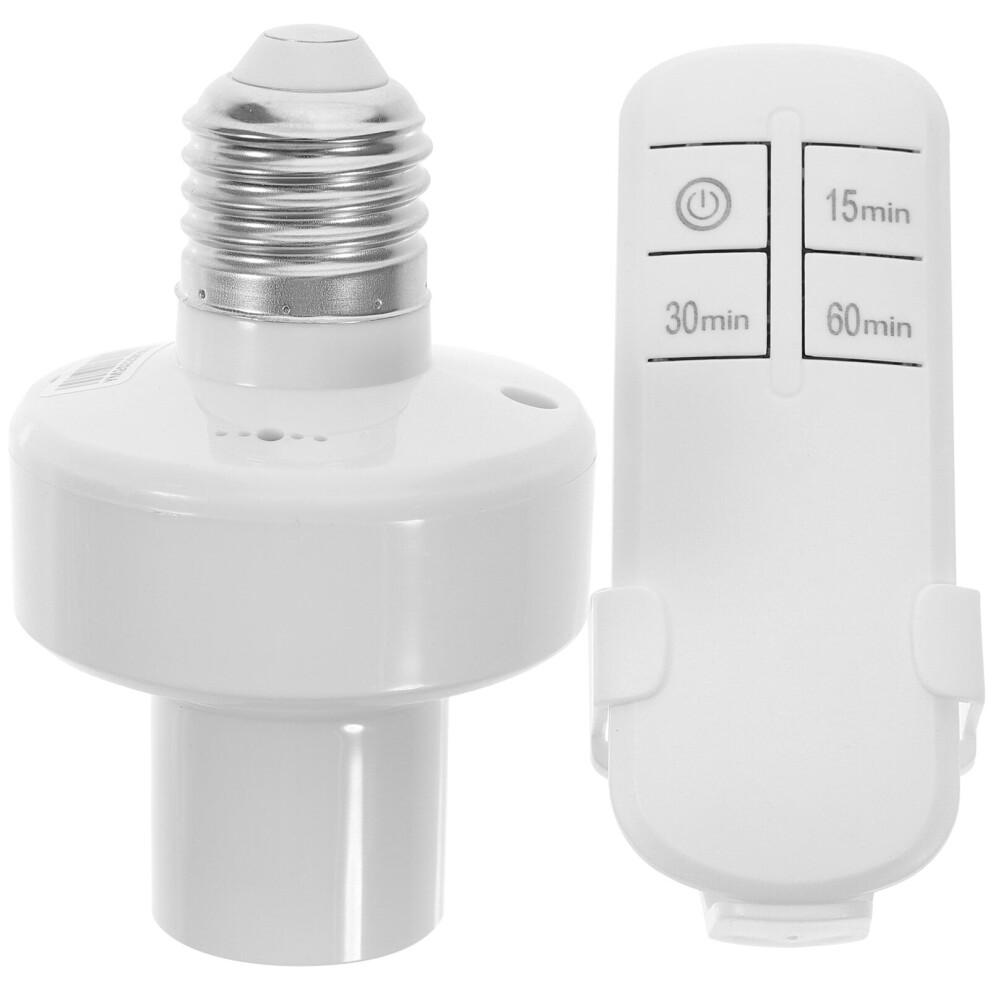 Xing Remote Control Light Socket Wireless Light Switch Remote Light Socket Holder 9395123055046