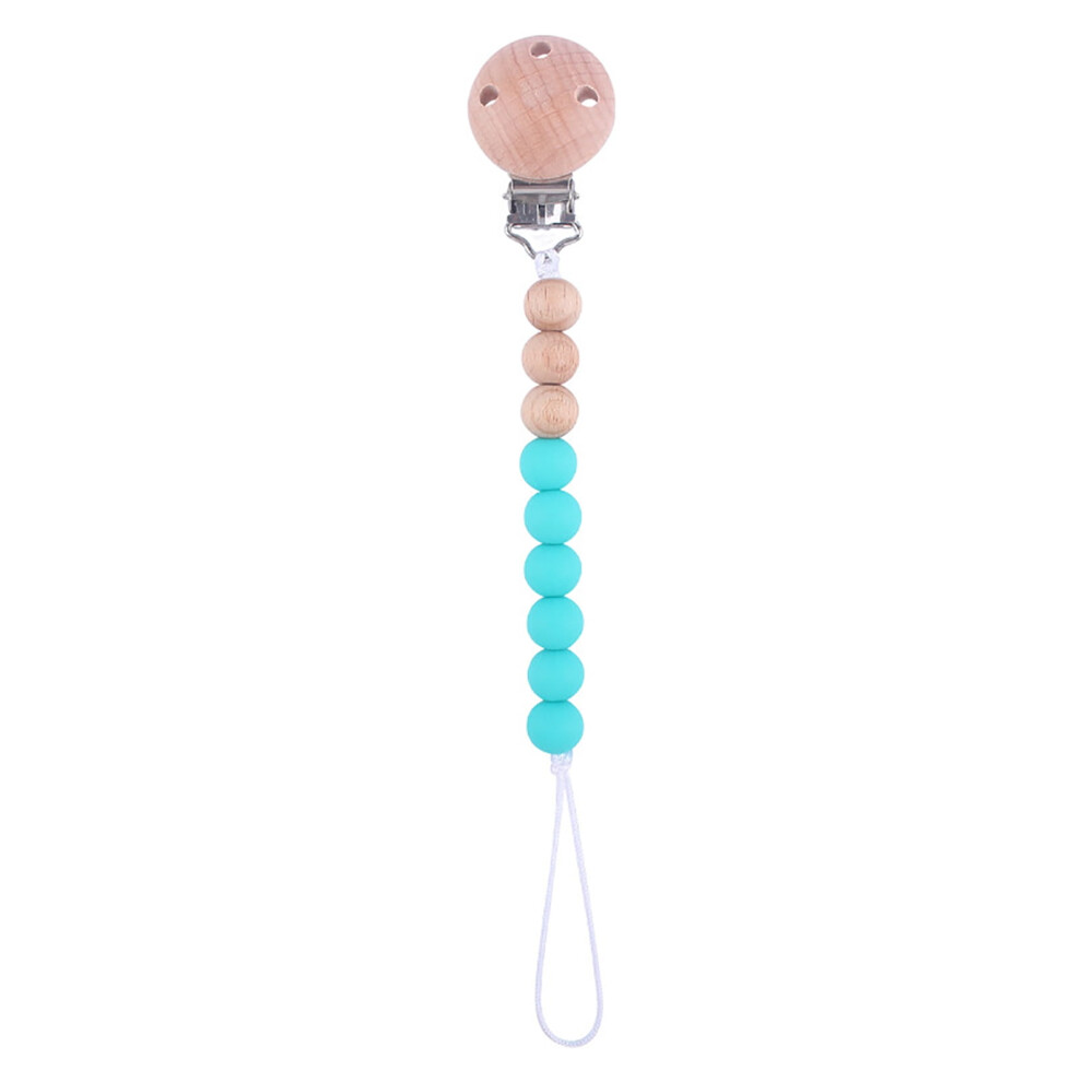 Welling Pacifier Chain Safe Silicone Beech Round Baby Soothing  Pacifier Toy Clip Nursery Supplies