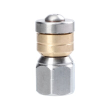 Boquilla pulverizadora para máquina de limpieza, hidrolavadora de alta presión, cabezal rociador giratorio, lavadoras para lavado de acero