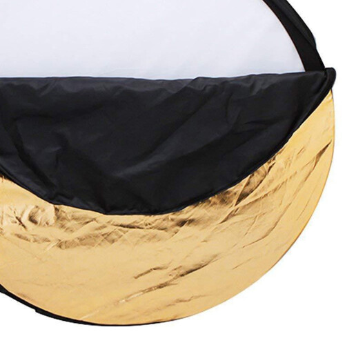 Jixopn60cm/80cm5-σε-1 Φορητός πτυσσόμενος φωτογραφικός ανακλαστήρας με τσάντα, στρογγυλό 2