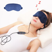 XIAOLE Heated Eye Mask, USB Electric Warm Eye Compress for Dry Eyes with Temperature & Timer Control, Compatible with Eye Care Needs