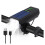 Phare de vélo LED rechargeable USB-C sans klaxon électrique 1