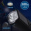 Phare de vélo LED rechargeable USB-C sans klaxon électrique 4