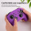 Compatibel met Nintendo Switch Pro Controller-hoesje van siliconen - Transparant 6