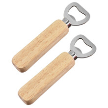 2er-/6er-/12er-Set Flaschenöffner mit Holzgriff, langlebiger, rostfreier Dosenöffner – geeignet für Bierflaschen, unverzichtbares Barzubehör