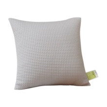 Vohvelikuvioinen kudottu heittotyyny 17 x 17 tuumaa, pehmeä, hengittävä, ihoystävällinen koristeellinen tyyny puuvillatäytteellä, sängyn,
