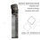 1pc Gentelman Barber Styling Metal Comb Ανοξείδωτη Ανδρική Χτένα Γενειάδας Εργαλεία Σμίλευσης για 4